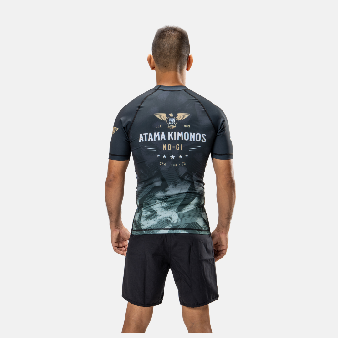 ATAMA ARMY RASH GUARDS - SHORT SLEEVE