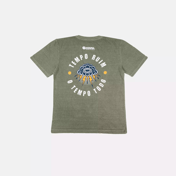 GREEN ATAMA TEMPO RUIM T-SHIRT