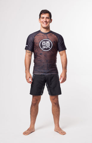 RASH GUARDS ATAMA COMPETITION NOIR / MARRON (60% DE RABAIS)