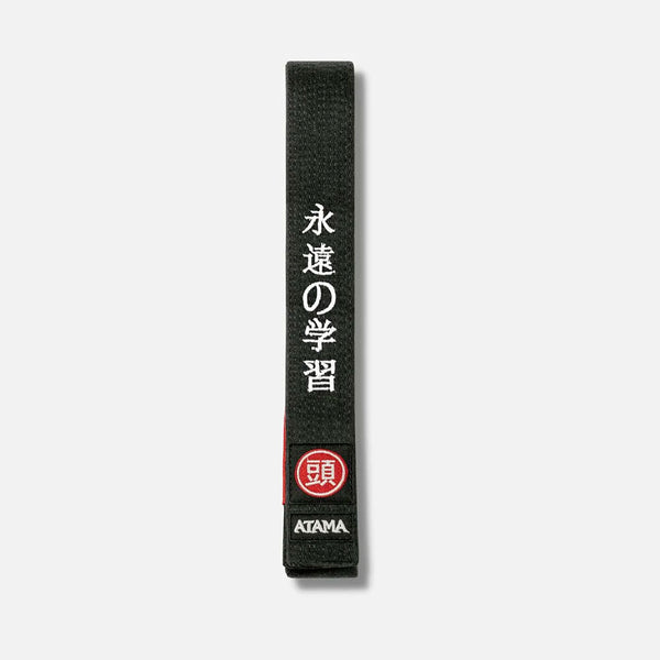 ATAMA BLACK BJJ BELT BJJ Gi Belt