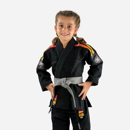 Atama Black Kids Ultra Light Sunset Kimono