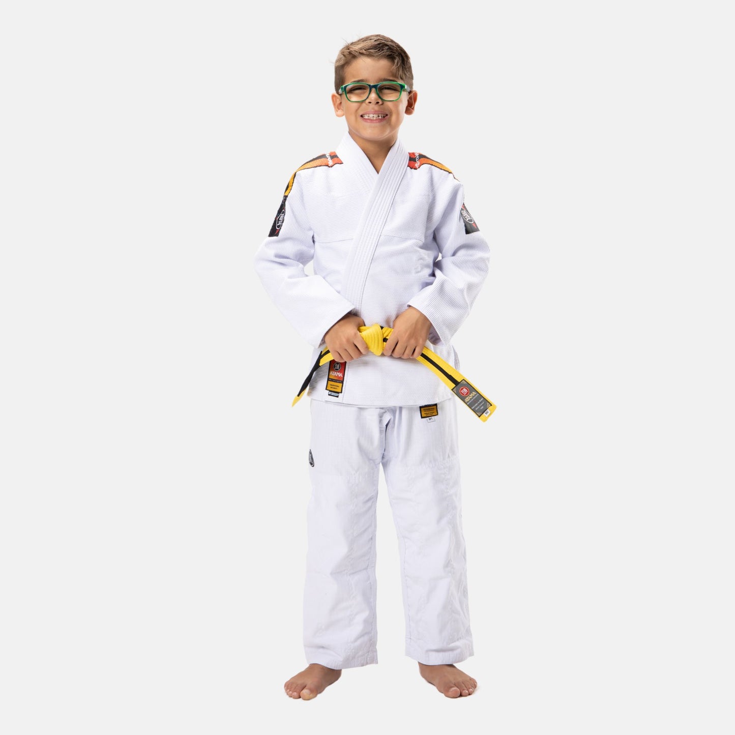 Atama White Kids Ultra Light Sunset Kimono