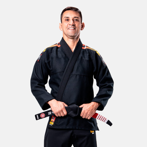 ATAMA BLACK ULTRA LIGHT SUNSET BJJ KIMONO