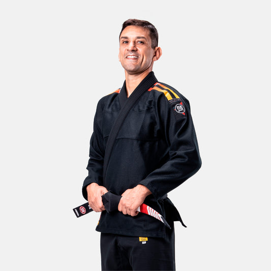 Atama Black Ultra Light Sunset BJJ Kimono