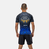 BLUE ATAMA TEMPO RUIM RASH GUARDS - SHORT SLEEVE