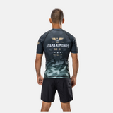 ATAMA ARMY RASH GUARDS - SHORT SLEEVE