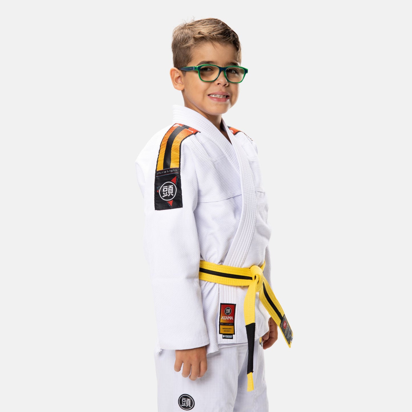 Atama White Kids Ultra Light Sunset Kimono