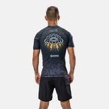 BLACK ATAMA TEMPO RUIM RASH GUARDS - SHORT SLEEVE