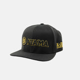 BLACK ATAMA SNAPBACK HAT