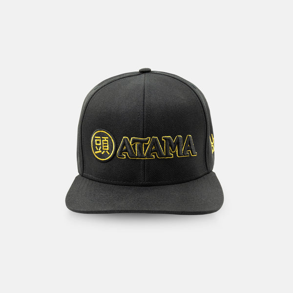 BLACK ATAMA SNAPBACK HAT