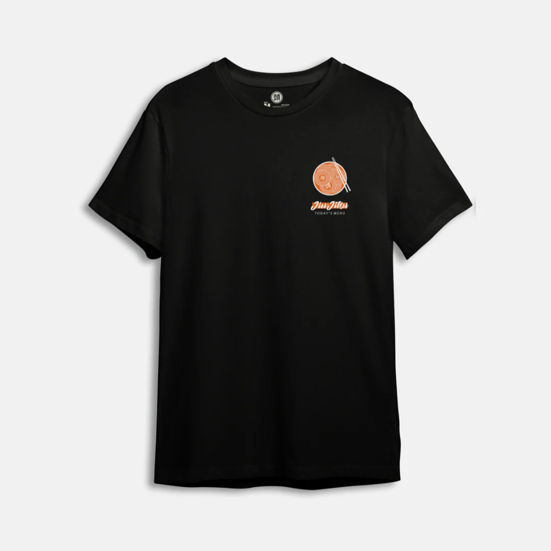 BLACK ATAMA TODAY'S MENU BJJ T-SHIRTS