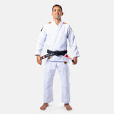 ATAMA WHITE ULTRA LIGHT SUNSET BJJ KIMONO