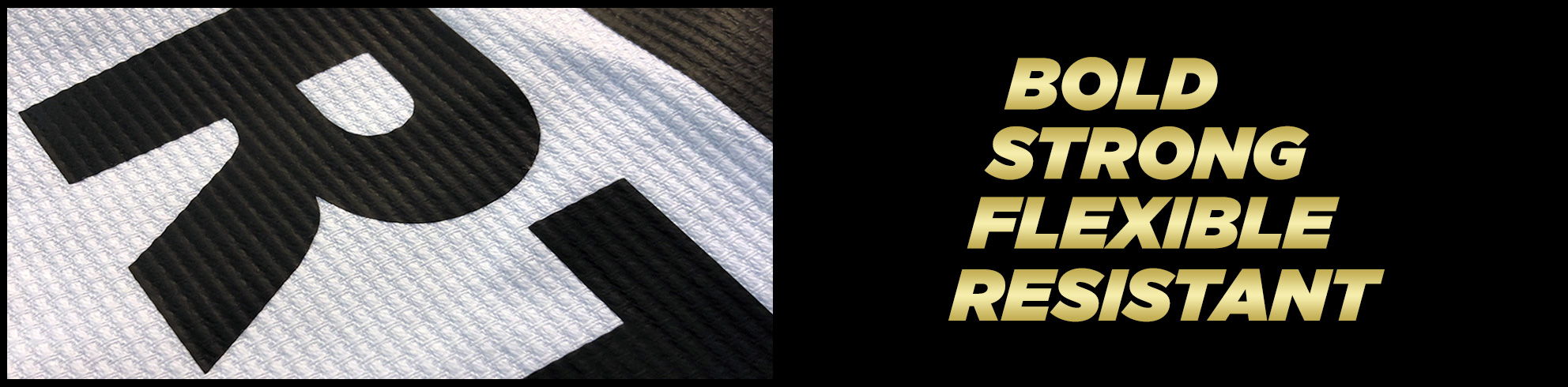 Vinyl BJJ Gi patch – bold, strong, flexible, resistant