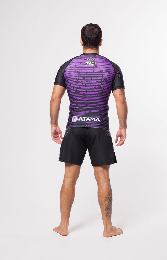 RASH GUARDS ATAMA COMPETITION NOIR / VIOLET (60% DE RABAIS)