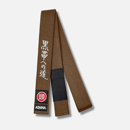FAIXA ATAMA DE JJB PREMIUM MARROM