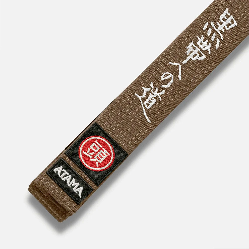 FAIXA ATAMA DE JJB PREMIUM MARROM