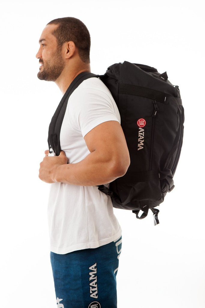 BLACK ATAMA DUO BAG - BJJ DUFFEL BAG