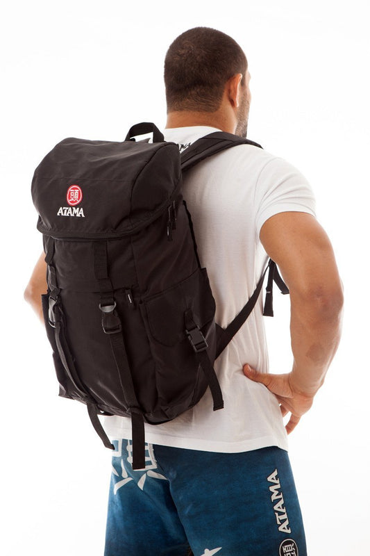 Atama Europe Backpack BLACK ATAMA MULTIFUNCTIONAL BACKPACK
