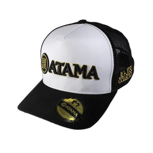 Atama Europe Hat BLACK / WHITE ATAMA TRUCKER HAT