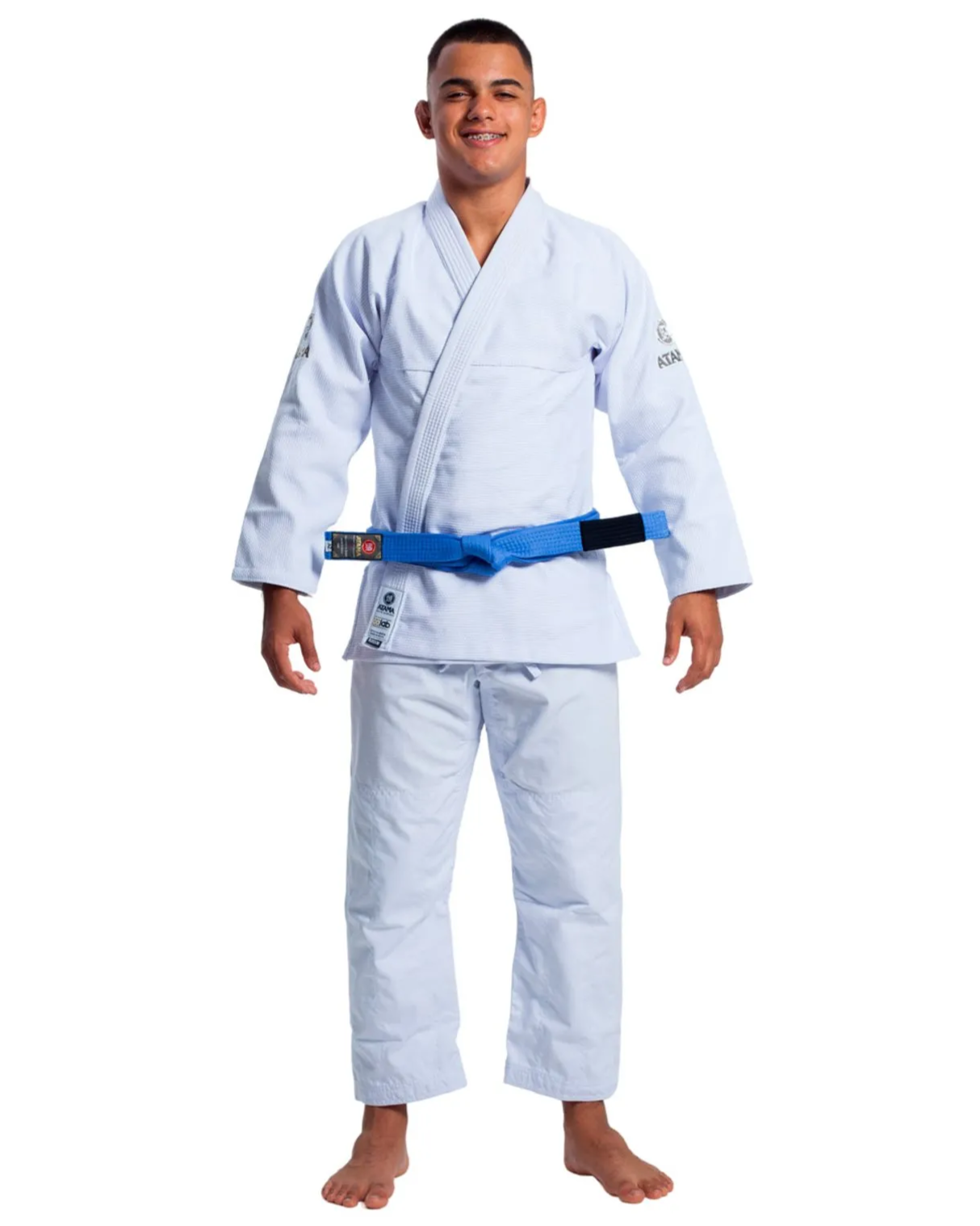 KIMONO ATAMA DE JJB INFINITY COLAB BRANCO